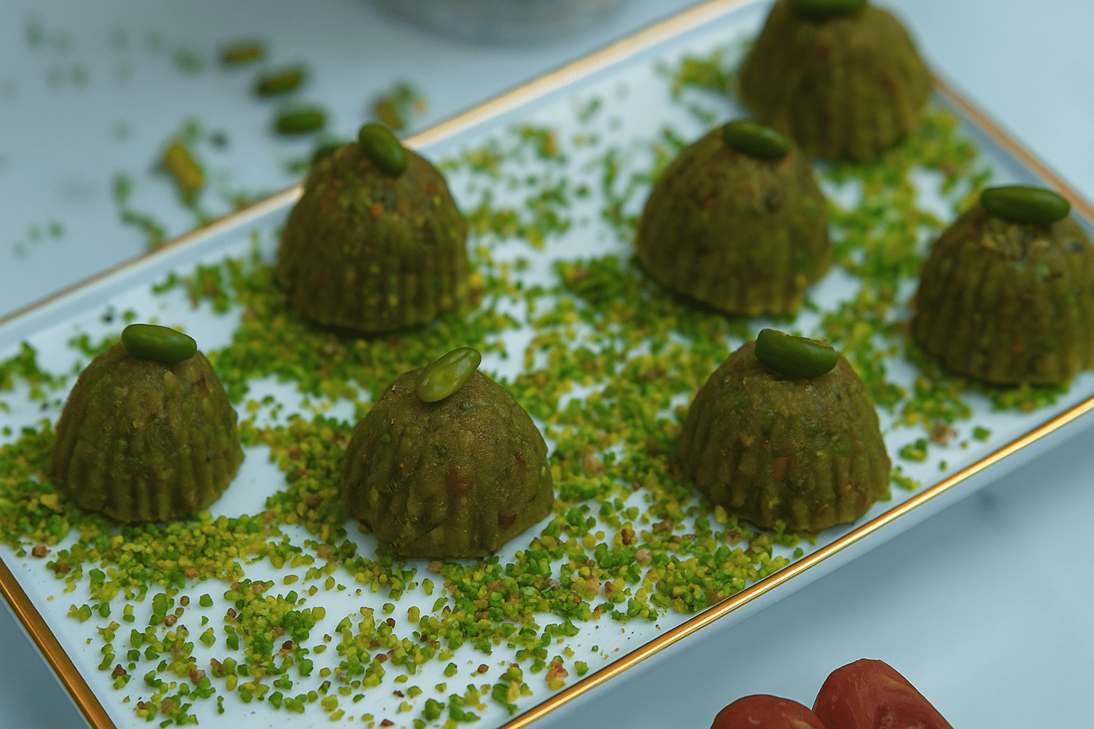 Pistachio Bites with Baladna Khodari Dates